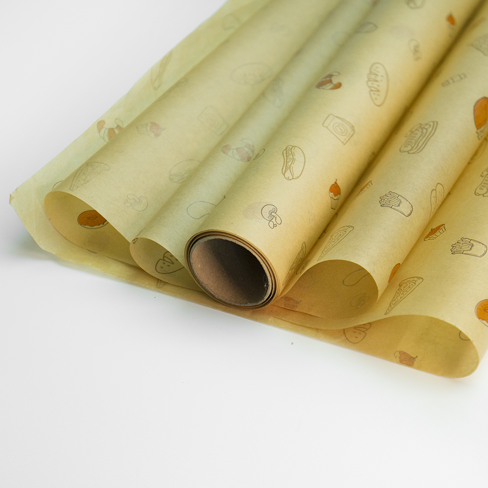 Silicone Non-stick Printed Parchment Paper For Baking, Eco Compostable  Unbleached Silicone Coated Greaseproof Baking Paper