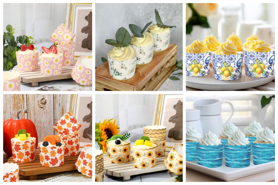 Application of Muffin Cupcake Baking Cup