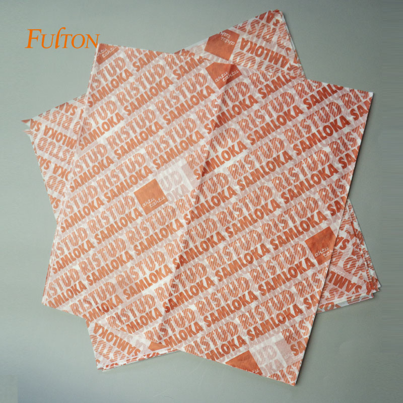 Personalized Sandwich Wrap Paper Deli Burger Wrap Paper Sheets