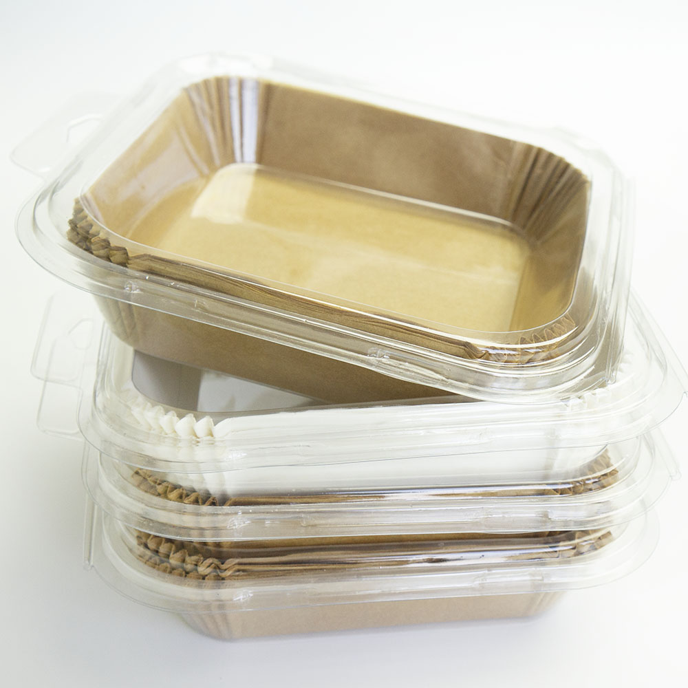 Biodegradable Food Grade Paper Brown Square Air Fryer Liner